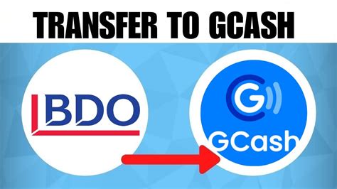 bdo online banking to gcash|How To Transfer BDO To GCash.